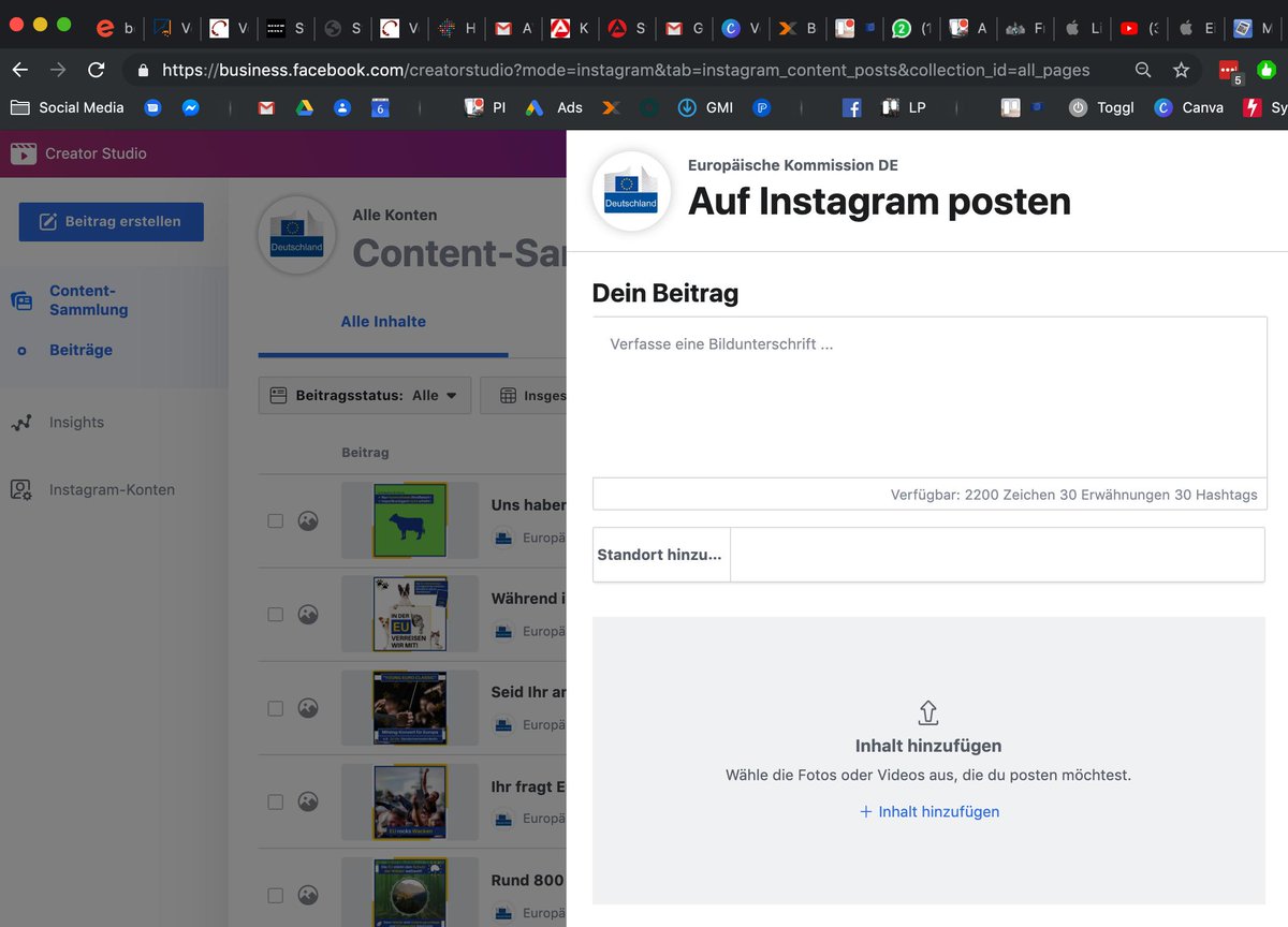 publicimpact_'s tweet photo. Juchu! Endlich direkt auf Instagram vom Browser aus posten - ohne externe Tools. 

Ein kleiner Schritt für Facebook, aber ein großer Schritt für uns Social Media Arbeiter ;) 

#Instagram #SocialMedia #Facebook https://t.co/IYnF2Ulv6d