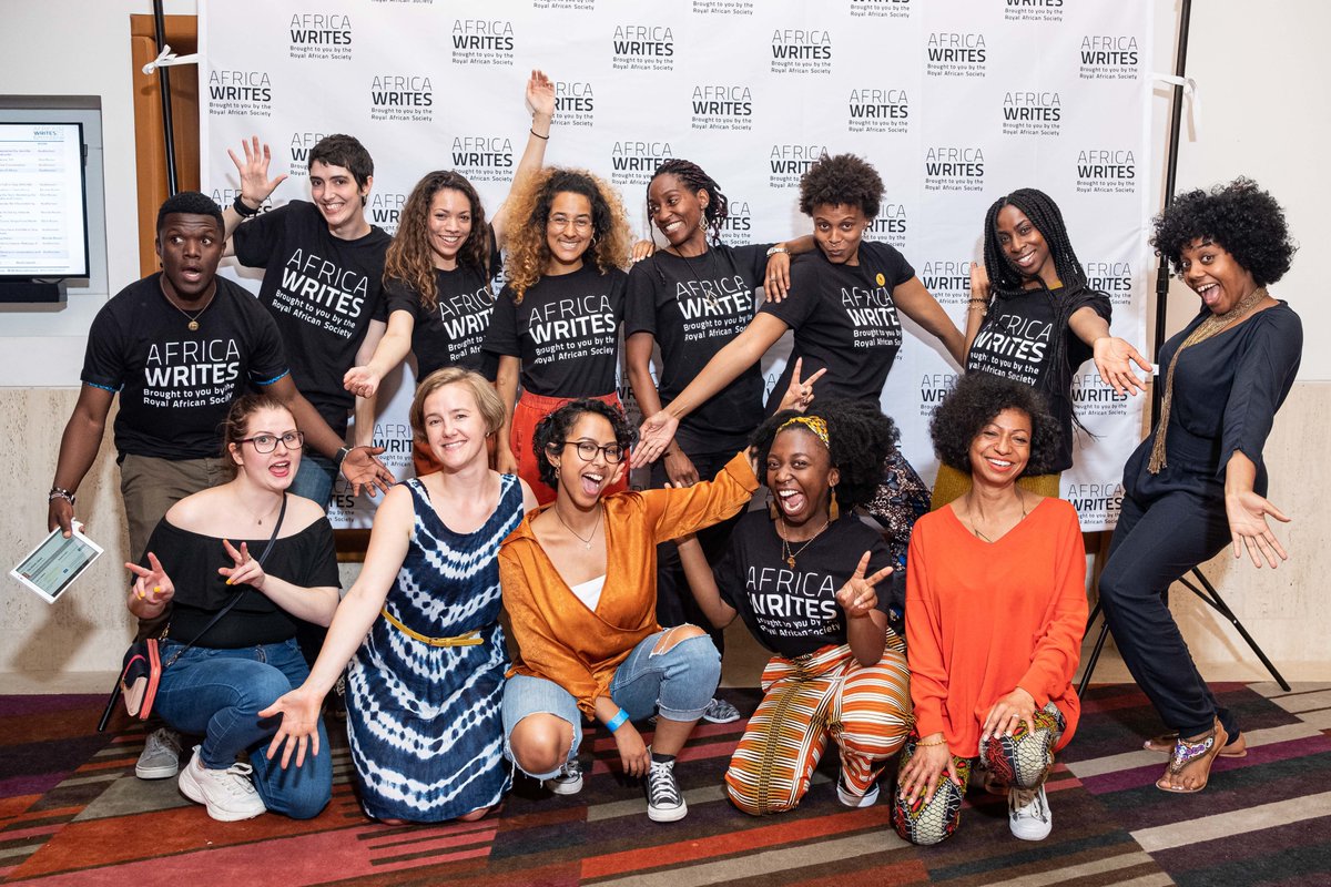It's been one month since #AfricaWrites2019 and we're already feeling nostalgic... just had to share this photo of the awesome staff &amp; volunteer team 💜  
What great books have you been reading that you picked up at the festival? 📚