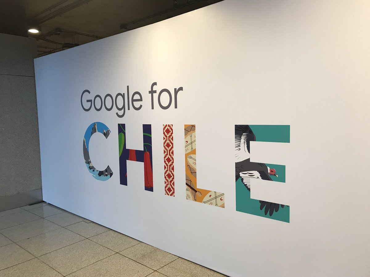 dive_cl's tweet photo. Ya estamos en Google for Chile! https://t.co/29SoIHZjYH