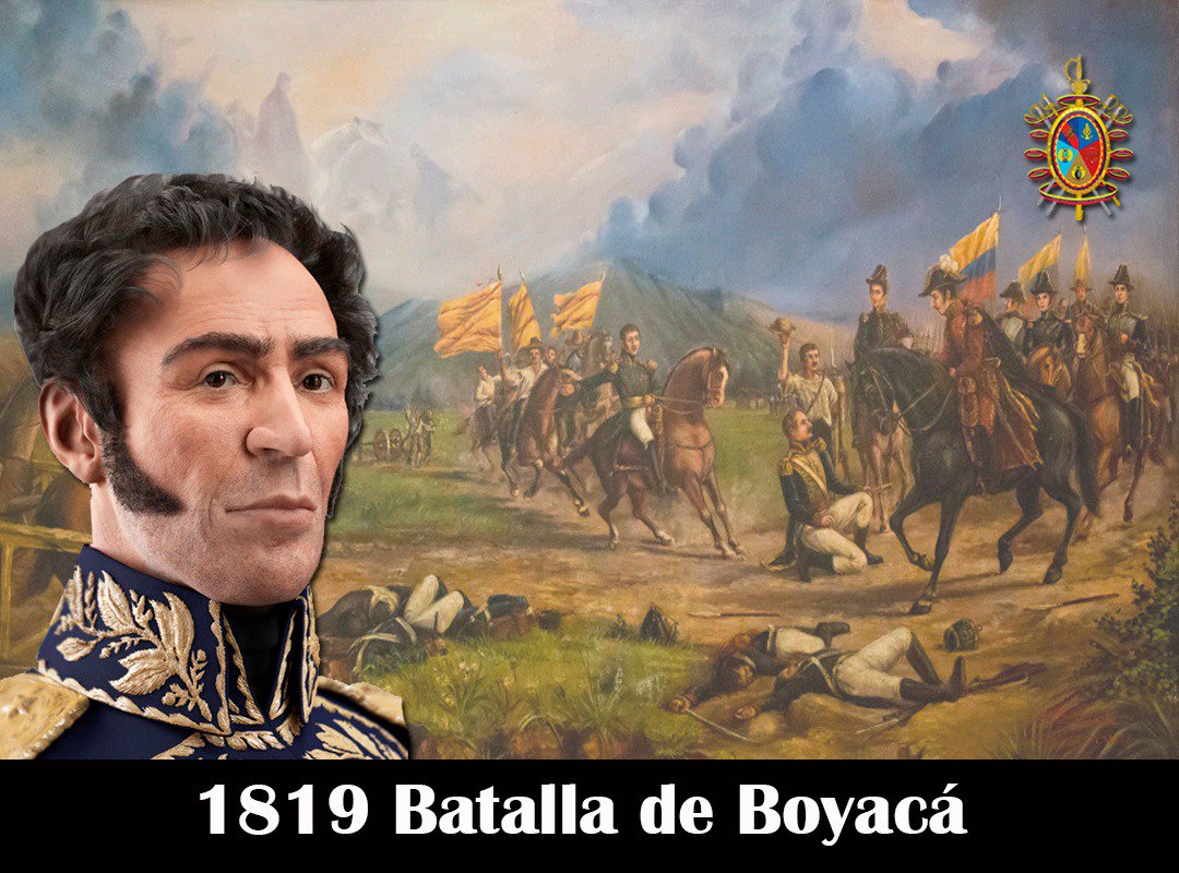 ...Recordar Boyacá es rememorar una de las grandes victorias militares conducidas por El Libertador para la Independencia de la América Meridional; a 200 años de esta gesta heroica su pueblo y sus soldados consagramos nuestra propia gloria defendiendo nuestra DIGNIDAD Y SOBERANÍA