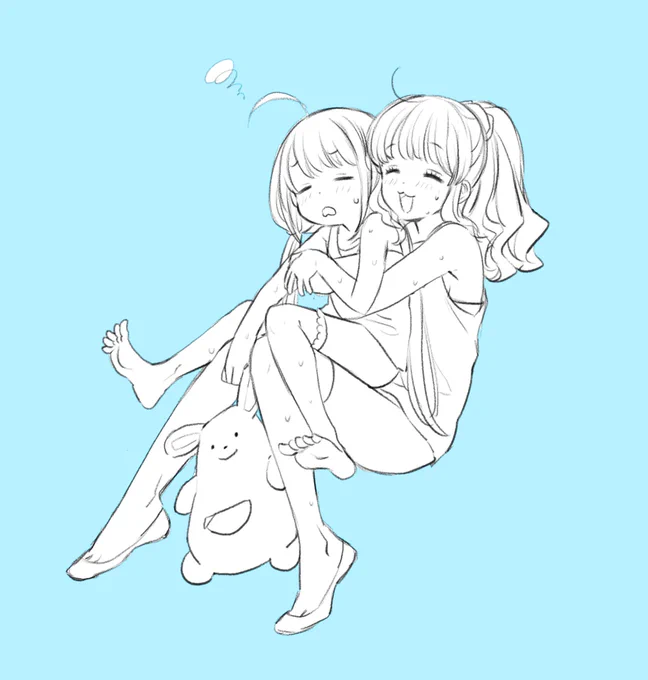 暑くてもひっつきたいきらり? 