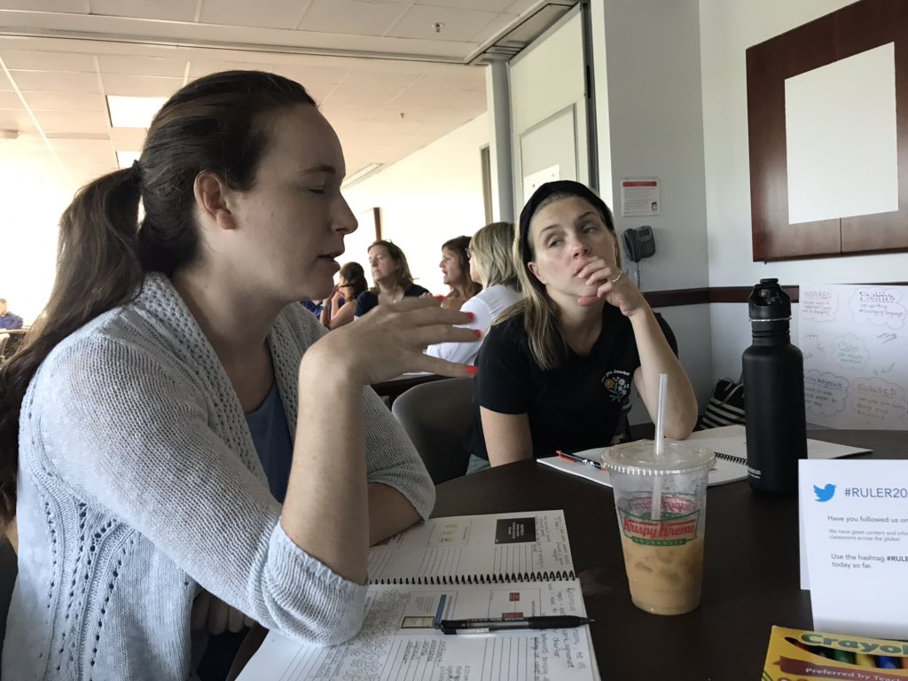 EObester's tweet photo. Happy to be connecting with these great colleagues from @Sangster_ES in training. Focused on emotional learning and preparing for the 19-20 SY #RULER2019 https://t.co/HVAw9Rs4pQ