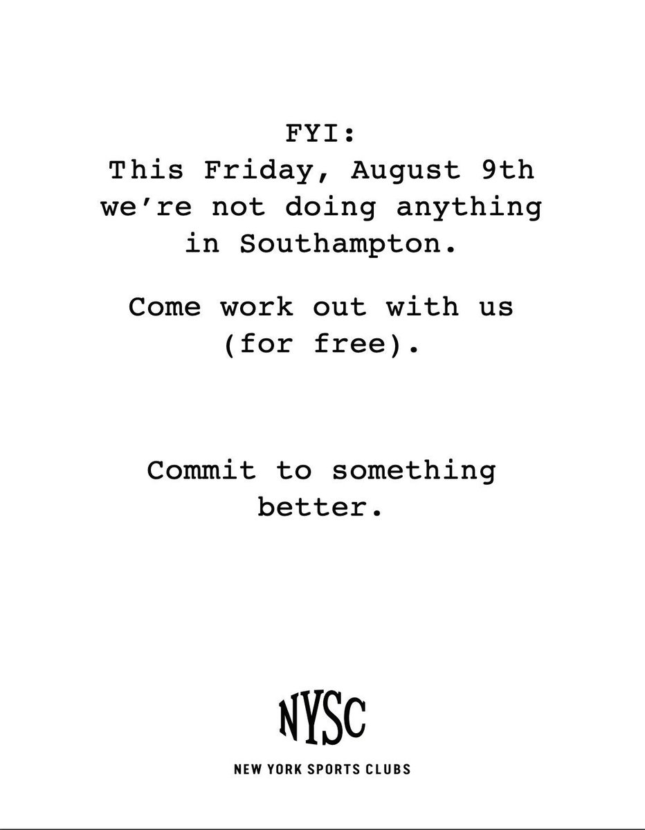 Stop by any club this weekend and check us out, no donations needed.