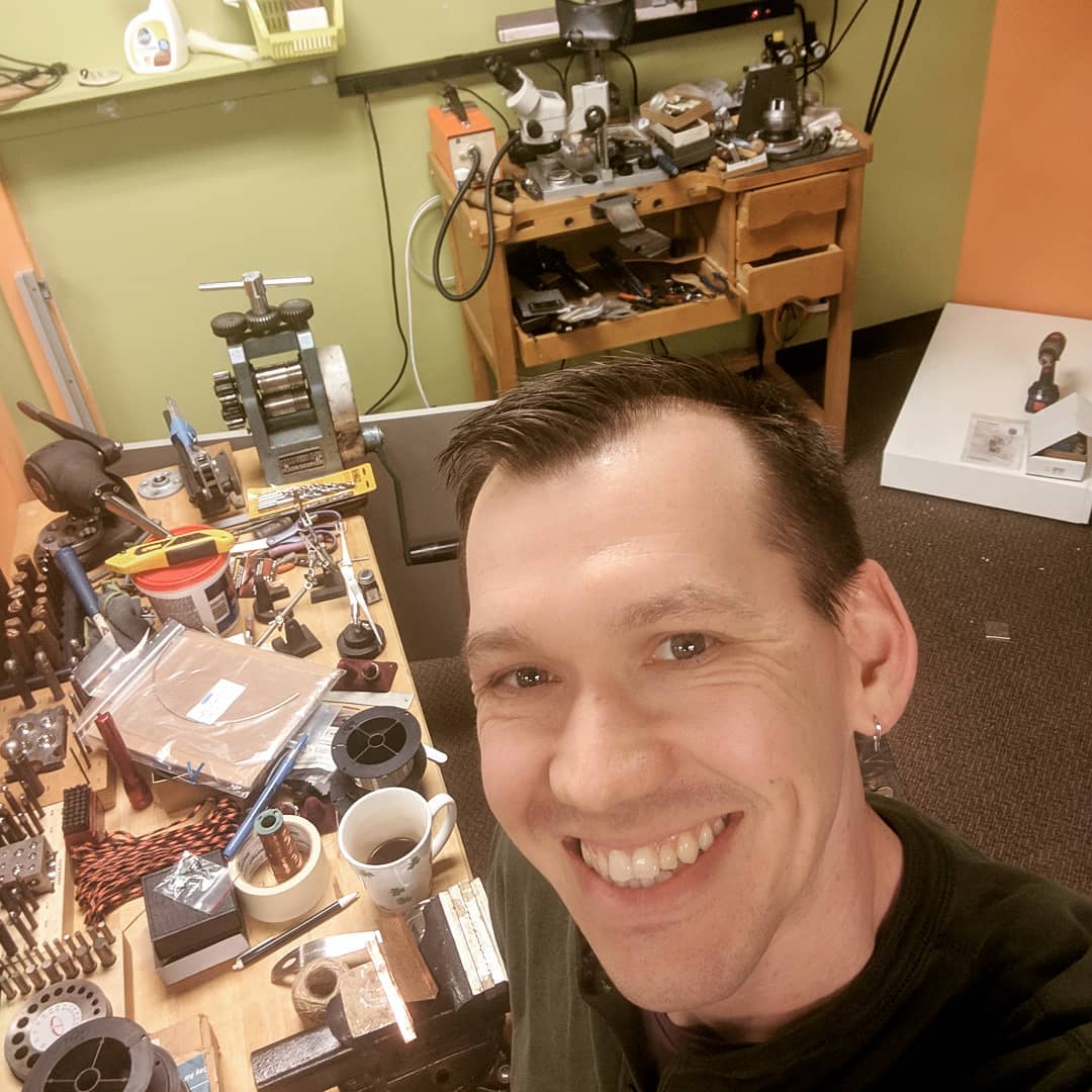 Our featured biz this week is Squirrel City Jewelers. They participate in all that we do, even volunteering before business hours. A great local shop featuring lots of local artists, go check it out in Acorn Alley!