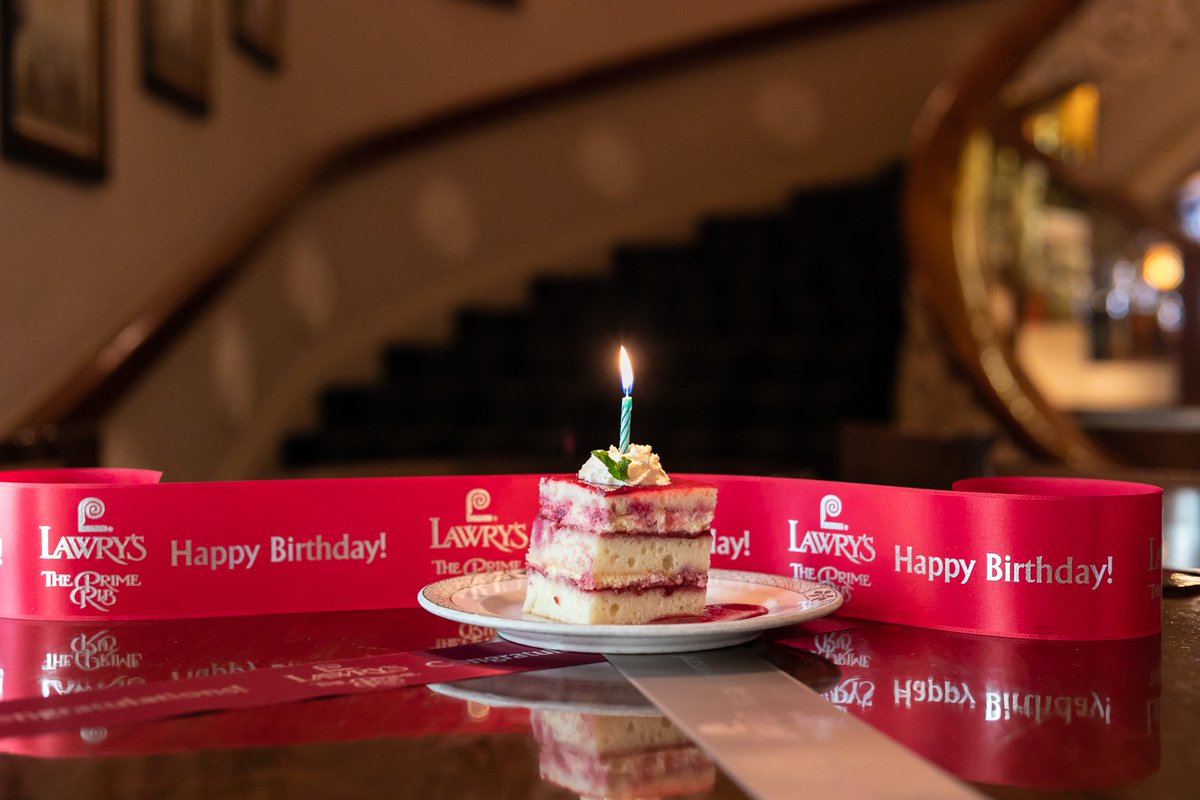 LawrysChicago's tweet photo. We’re just as excited about your birthday as you are! Leave your next big celebration to us. 🎂 #BirthdayCelebrations #CelebrateWithUs #Chicago #Events https://t.co/GN6iIpKxDI