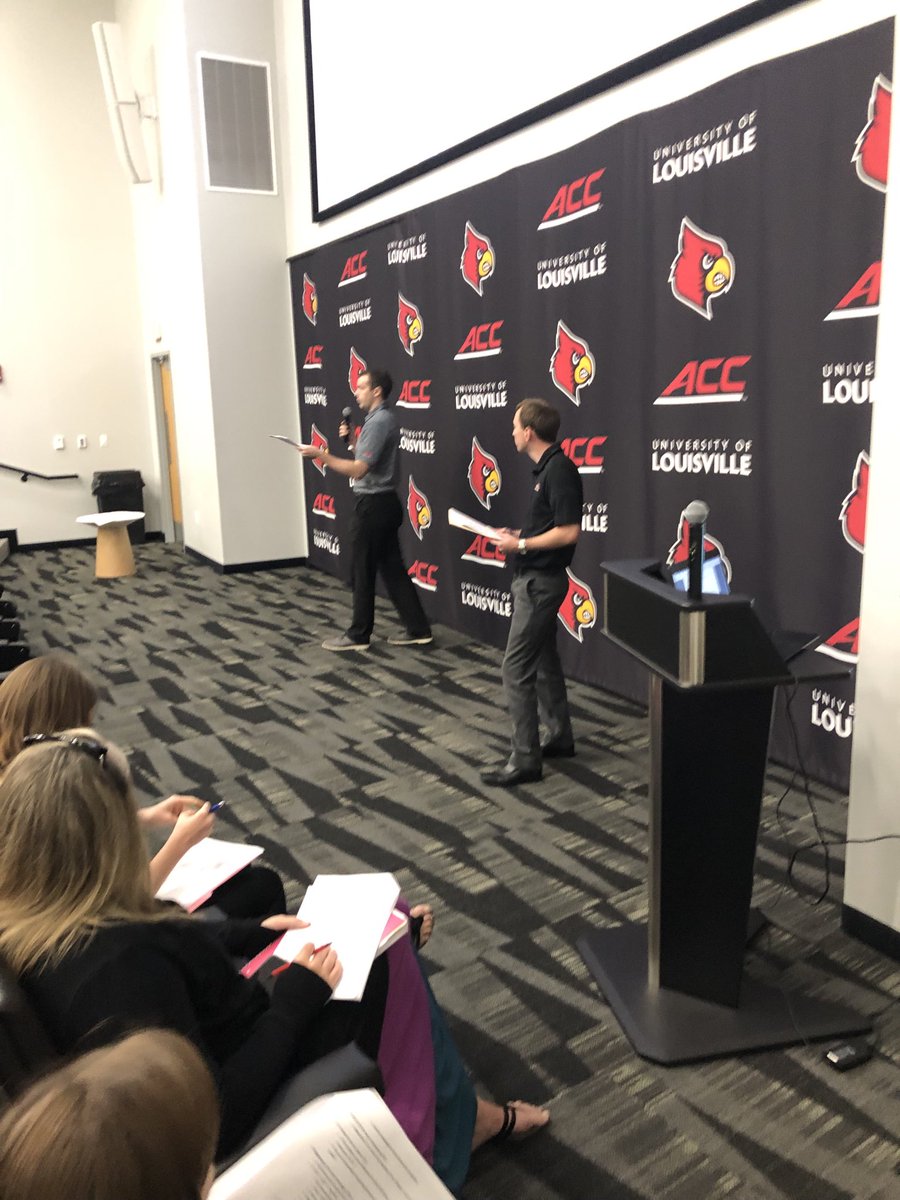 Great to see all of our coaches for our first Rules Education meeting of the 2019-20 School year. #NCAARules #SharedResponsibility #GoCards ⚫️🔴⚽️🏀🏐🏈⚾️🥎🎾🥍🏑🏊🏼‍♂️🚣🏼‍♀️⛳️🎓🔴⚫️