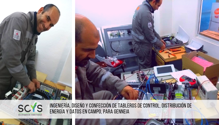 ScysArg's tweet photo. Ingeniería, diseño y confección de tableros de control, distribución de energía y datos en campo para GENNEIA.- https://t.co/OduHiOIJNB