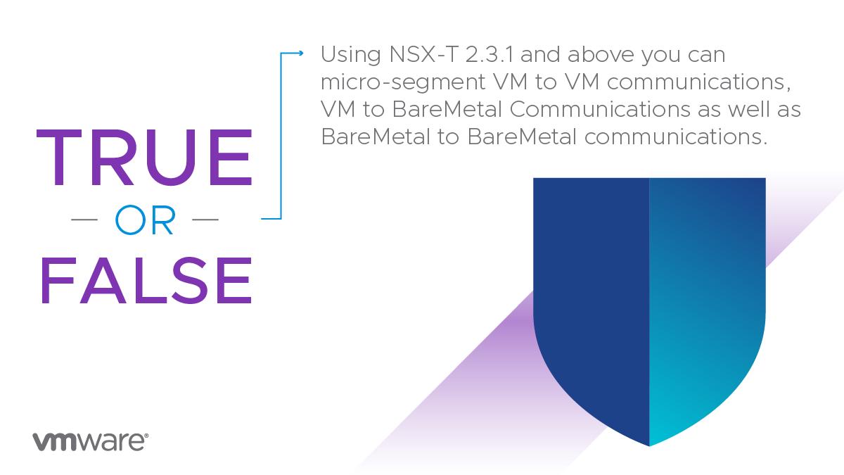 VMware_vDefend's tweet image. VCAP6-NV exam prep time! Prepare for your test with this sample question! Think you&apos;ve got the answer? Respond below! 

#VCAP6 #RunNSX