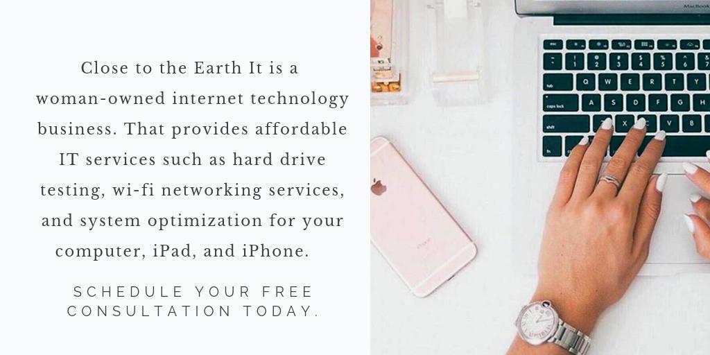 closetotheearth's tweet photo. Visit https://t.co/JSIXc4zAlg to ⁣⁣⁣schedule your 
FREE consultation today.

#itcompany #closetotheearthit #itsupport #technology 
#techsolutions #apple #officespace #brwnboss #computersetup #computercleanup #applecare #wisewomen #womanowned #WednesdayThoughts https://t.co/eOqpYGA5hq
