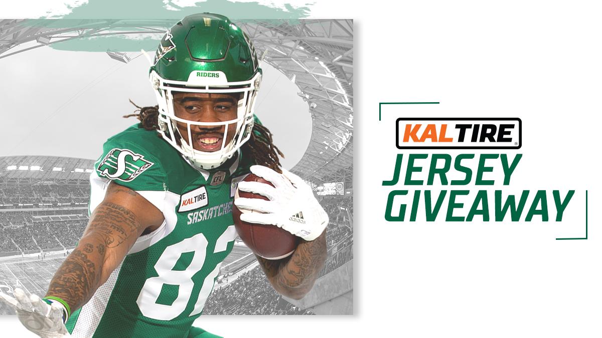 It's GIVEAWAY time, #RiderNation!

We're in Montreal this week, but you could take home a little taste of the prairies with some new 🍉 threads.

RT this post for your chance to win a brand new #Riders jersey, courtesy of <a href="/KalTire/">Kal Tire 🇨🇦</a>!