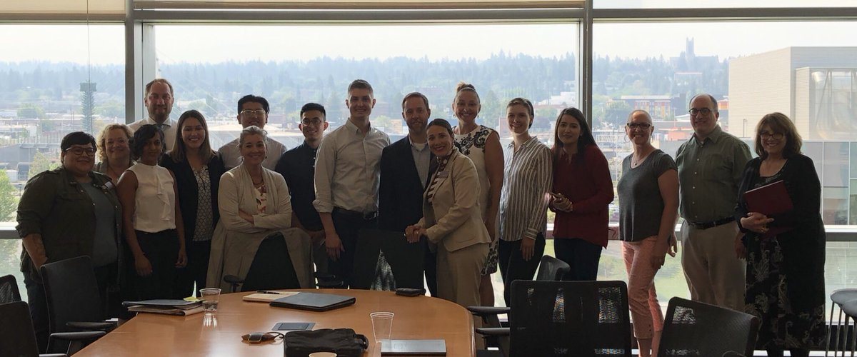 A warm thanks to the students and  <a href="/WSU_MSS/">WSU MSS</a>, @WSUTRIO, <a href="/WSUCAMP/">WSU CAMP</a> leaders who took their time to visit our Spokane Cougs and meet with folks from <a href="/PattyMurray/">Senator Patty Murray</a>’s team to talk about Higher Ed and WSU’s initiatives to support all our students!! #LandGrantMission #GoCougs