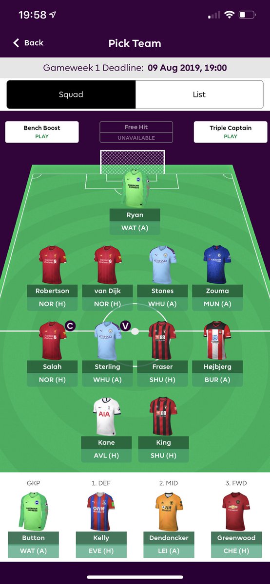 TheSportsLab_'s tweet photo. Kane / Salah / Sterling or Kane / Salah / Aubameyang? #FPL #FPLCommunity #FPLDraft https://t.co/k06yUizVue