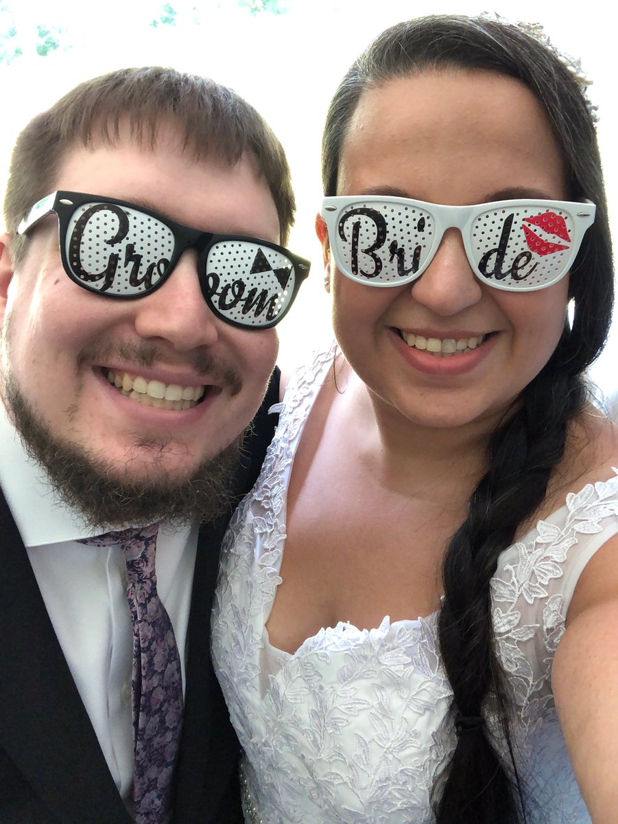 plasticfruit_jm's tweet photo. Yesterday I married my best friend and love of my life, @Oximorehots and I couldn’t be happier. (: https://t.co/QB30npLPse