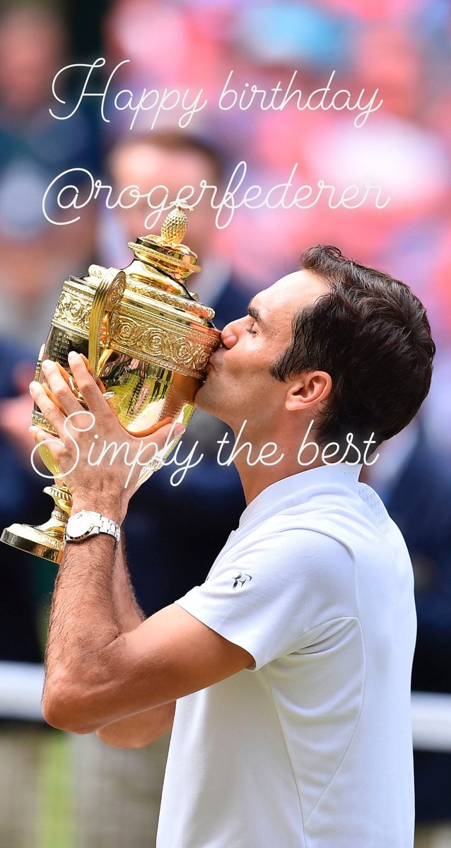 Ninkusi's tweet photo. Happy birthday @rogerfederer ๐พ๐โค
wishing you all the happiness and joy throughout your life and may you grace the courts for many more years to come. Artist on court.
#rogerfederer
#RF38 https://t.co/Hn5I0TpWiZ