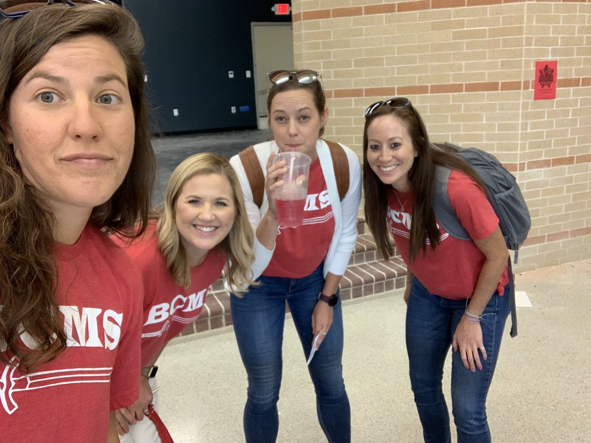CoachAimeeBrown's tweet photo. Checking out the cafeteria! #SeatsTaken #BCMSPride @BcmsRaiders https://t.co/OTZMRTbUGv