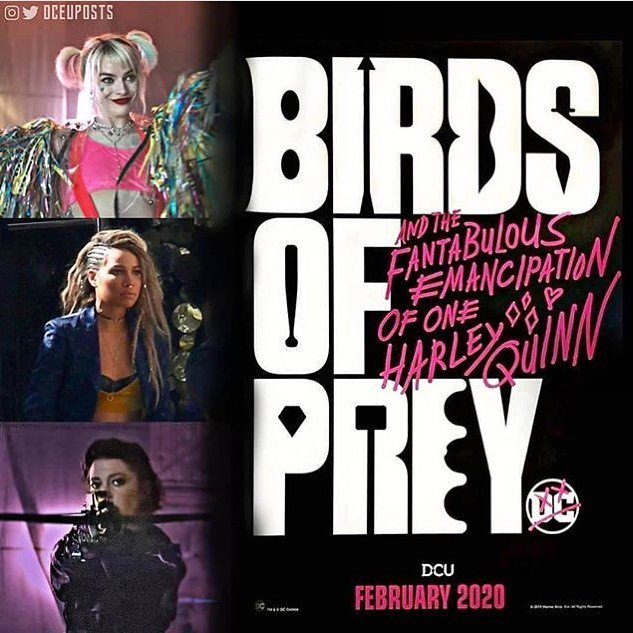 Melanerds1's tweet photo. Apparently it's #harleyquinn's world and we just live in it. 
DC announced Harley Quinn's animated show and @birdsofpreyofficial is still set to drop February 2020. Are you excited for this female superhero group movie?? #melanerds #birdsofprey #harleyqu… https://t.co/YPzbfeRbk9 https://t.co/b6bHxHUkI1