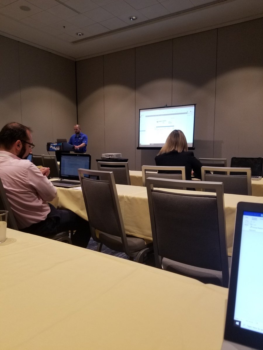jennaengelhardt's tweet photo. Learning all about reports at the Report Builder break out session! Using this information to help develop better reports for our clients. #alwayslearning #innovation #ascent2019 @orionadvisor https://t.co/ifonF8Ttd5