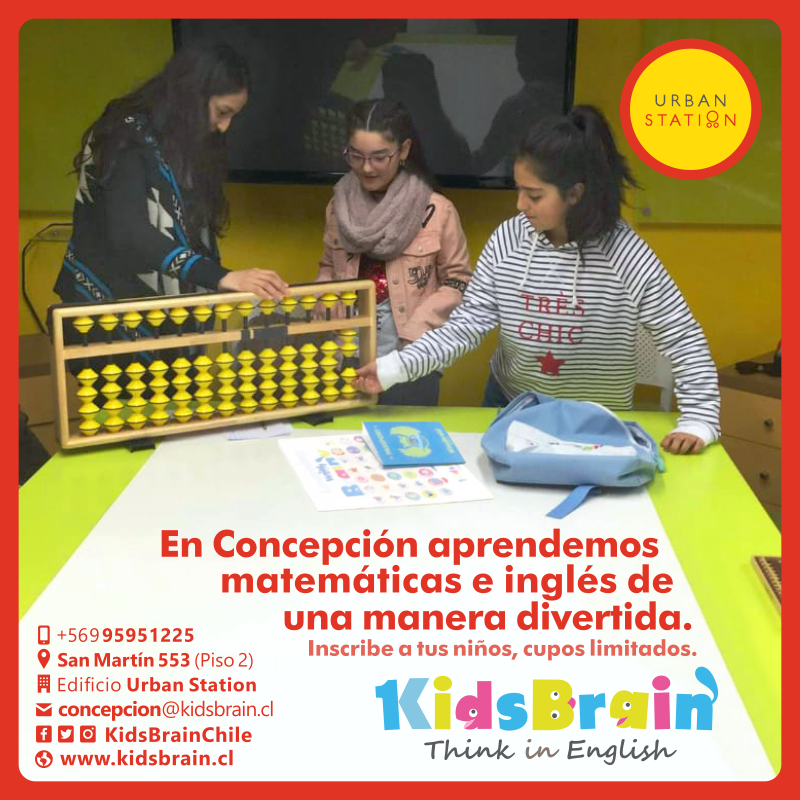KidsBrainChile's tweet photo. En Concepción aprendemos matemáticas e inglés de una manera divertida. Inscribe a tus niños para que vivan la experiencia KidsBrain!
#KidsBrain #Chile #Concepcion #ingles #matemáticas #UrbanStation https://t.co/91KC197get