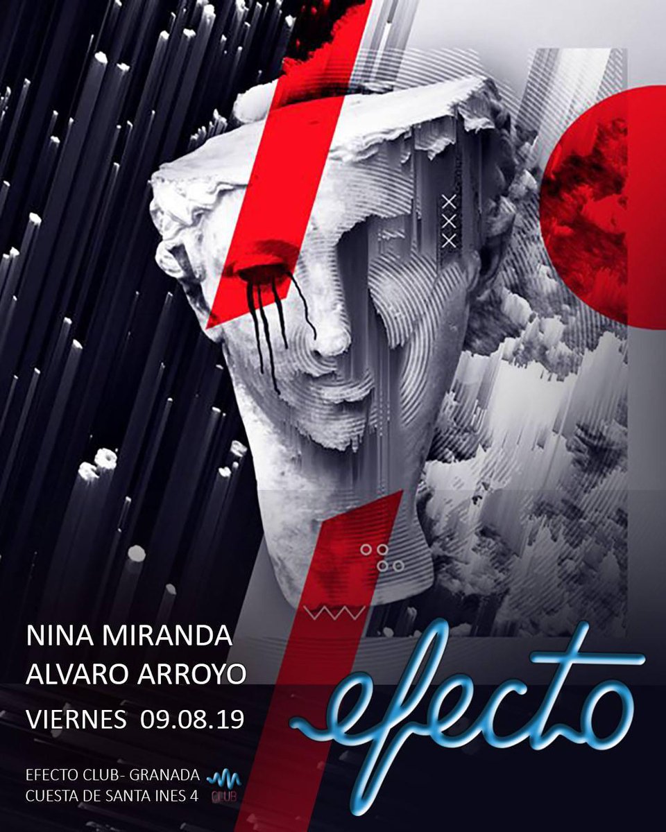 #proyectoespuma_agency
#granada #efectoclub

➡️ Tenemos nueva cita este VIERNES 9 en nuestro querido <a href="/EfectoClub/">Efecto Club</a> EfectoClub con nuestros artistas Nina Miranda y <a href="/AlvaroArroyoPE/">Álvaro Arroyo</a> 🔝🔥🔝

☢️Horario de 23pm a 04am.☢️
👉Os esperamos a tod@s!!
