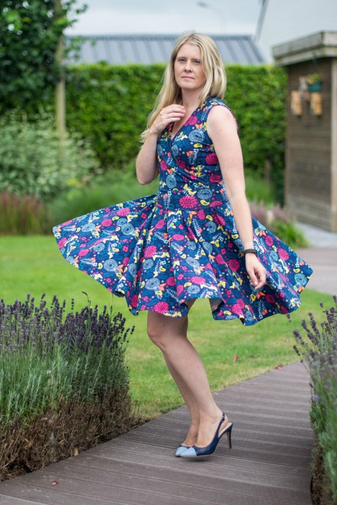 Another freshly released pattern by Ellie&Mac: Tres Belle Wrap Dress! My blog: mijn11jesenik.wordpress.com/2019/08/05/bel… #eamtresbelle #sewing #pdfpatterns #pdfsewingpattern #isew #madebyme