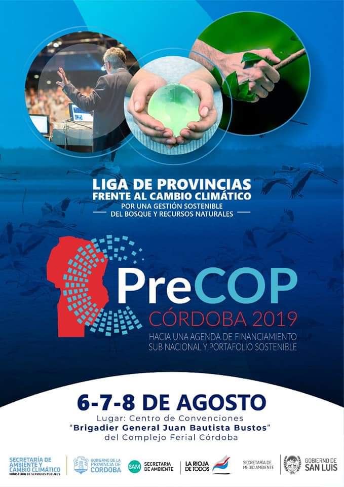 CarlosAPresas's tweet photo. 🌎 Córdoba Sede de la PRECOP 2019 🌎

#PRECOPCBA2019 se realiza en nuestra provincia, y reúne a referentes nacionales e internacionales para trabajar en iniciativas relacionadas al #MedioAmbiente y #CambioClimatico. https://t.co/eyYcckgOUs