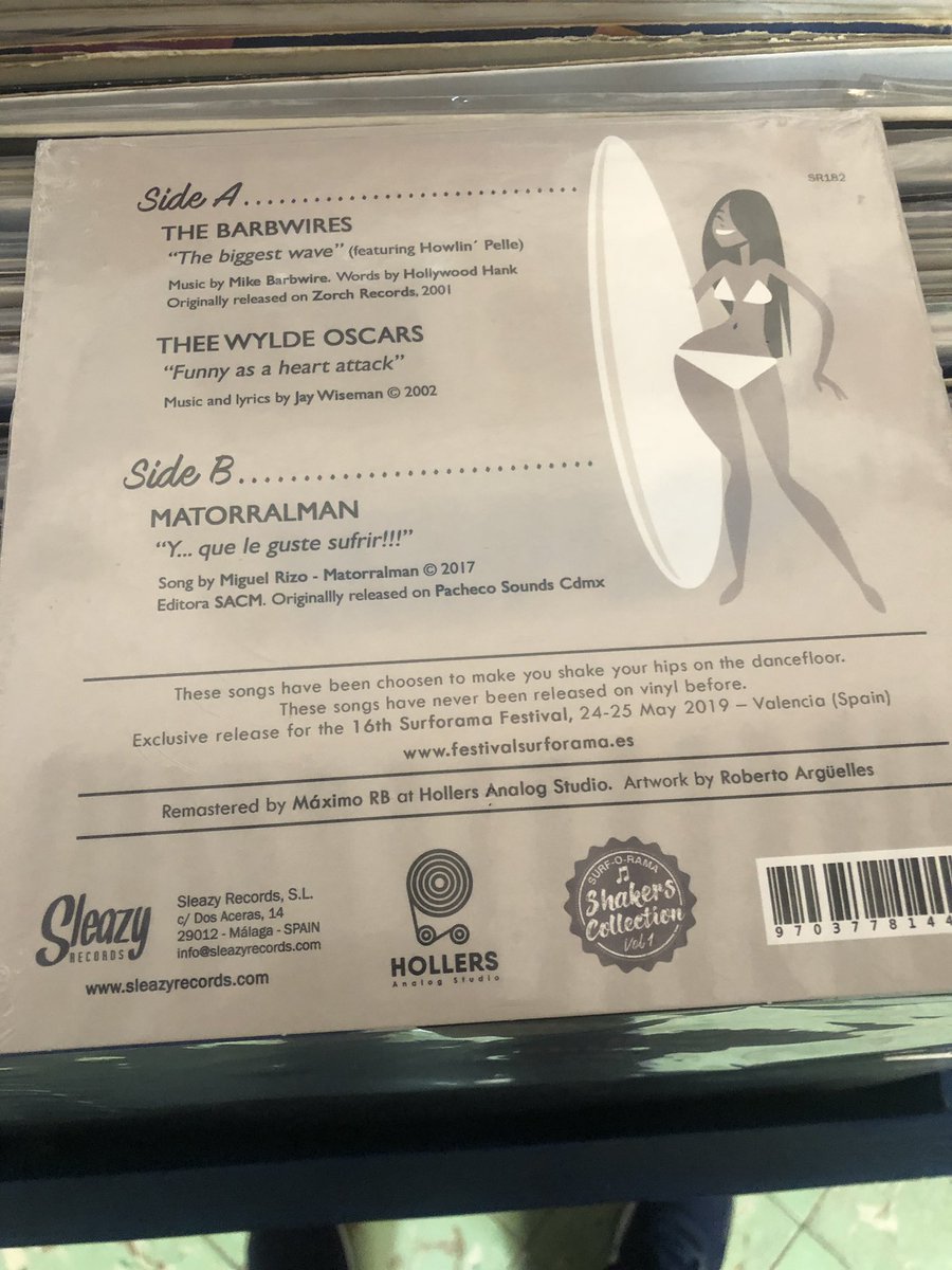 VinilAzul's tweet photo. Muchas gracias a @_Matorralman por el 7” ... esta buenísimo 
#Matorralman https://t.co/NOVoCMkBXT