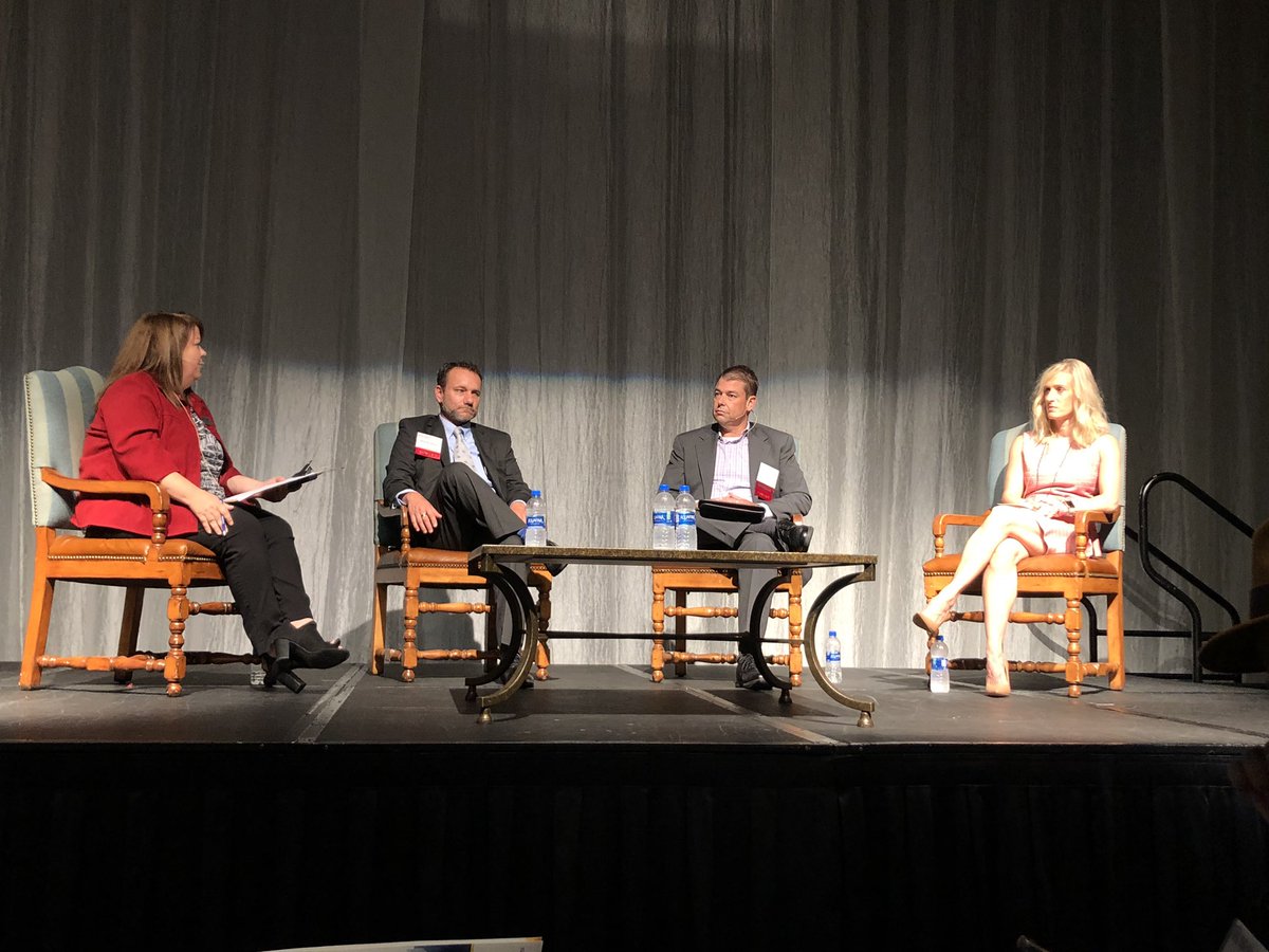 Our Social Media Real Estate Influencers panel. Featuring: Blanda Nace-York City’s Chief Opportunity Development Officer, Alex Piehl of RGS Associates and Jill Helsel Gingrich of La Torre Communications. Moderates by our Associate Publisher <a href="/CathyHirko/">Cathy Hirko</a>. #CPBJEvents