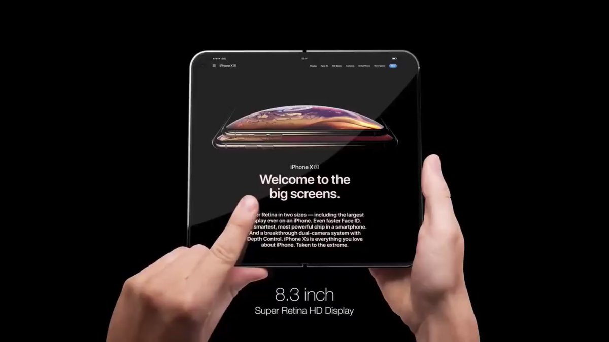 BenGeskin's tweet photo. You still don’t want foldable iPhone / iPad? 😏

https://t.co/Ky202dbc9e https://t.co/LOfsQF3AD0