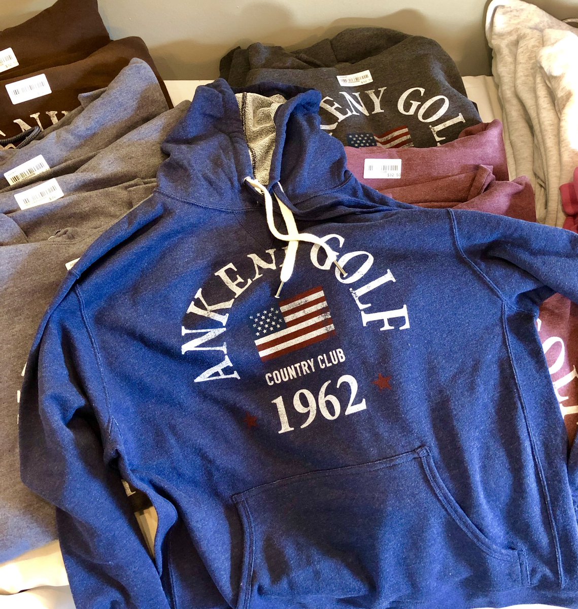 AnkenyGolf's tweet photo. New Ankeny Golf hoodies have arrived! We also have our collegiate outerwear in Iowa, ISU and UNI. https://t.co/LBNX0JAxMx