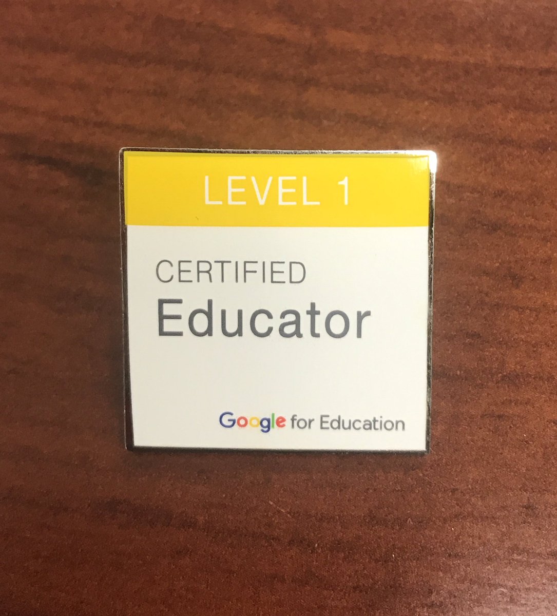 EdtechEbr's tweet photo. Are you Google Level 1 Certified? Get certified and wear your swag proudly! #EBR #EBRLeadersLearn #NavigatingGoogleLevelUp https://t.co/0BwtOX2quX