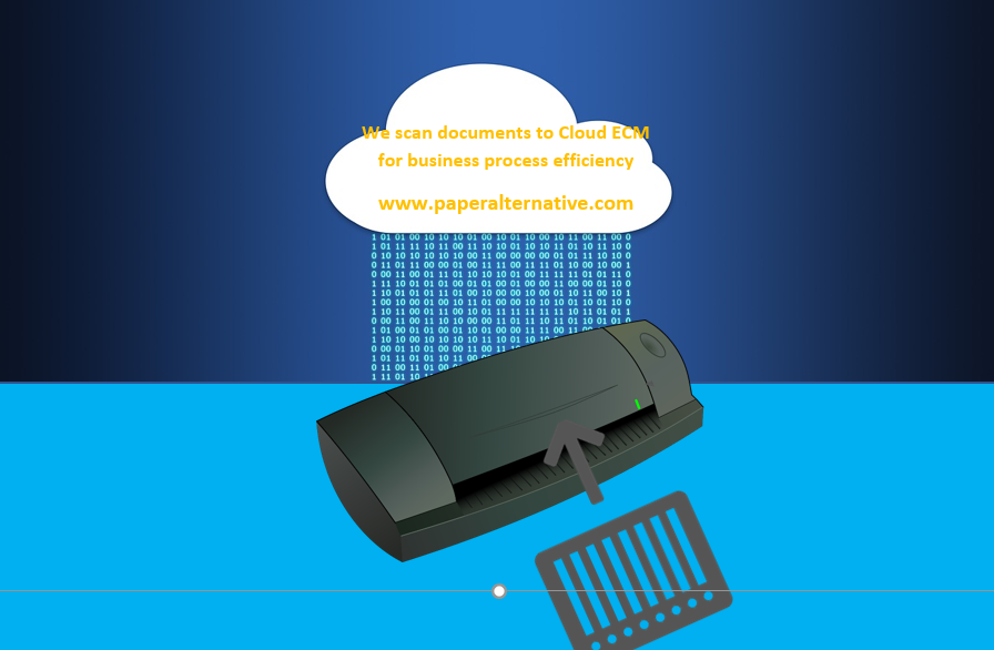 PaperAlternativ's tweet image. #DocumentScanning for #CloudECM -- Exclusive #CloudScan process enables #EfficientWorkflows for your digital documents as part of the scanning process. Move your paper documents, digital documents and legacy data to the Cloud with Paper Alternative. hubs.ly/H0k7-dB0