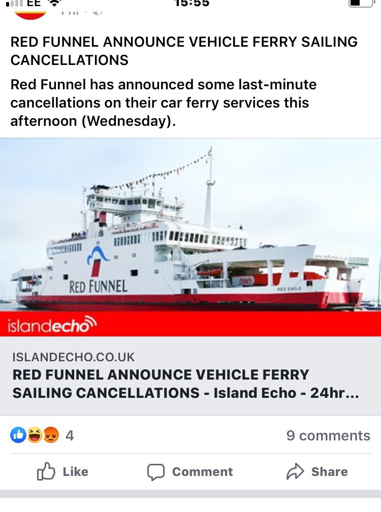 Roxypurdy's tweet photo. @Andrew_Adonis @IoWBobSeely And this from Red Funnel. https://t.co/8EPjFK4dar