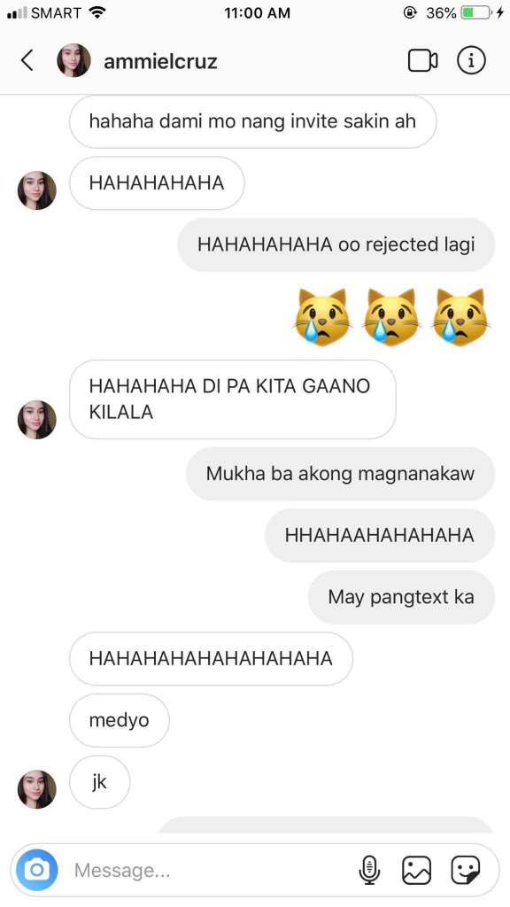 09 (Fast forward) Nag usap na kami sa Instagram