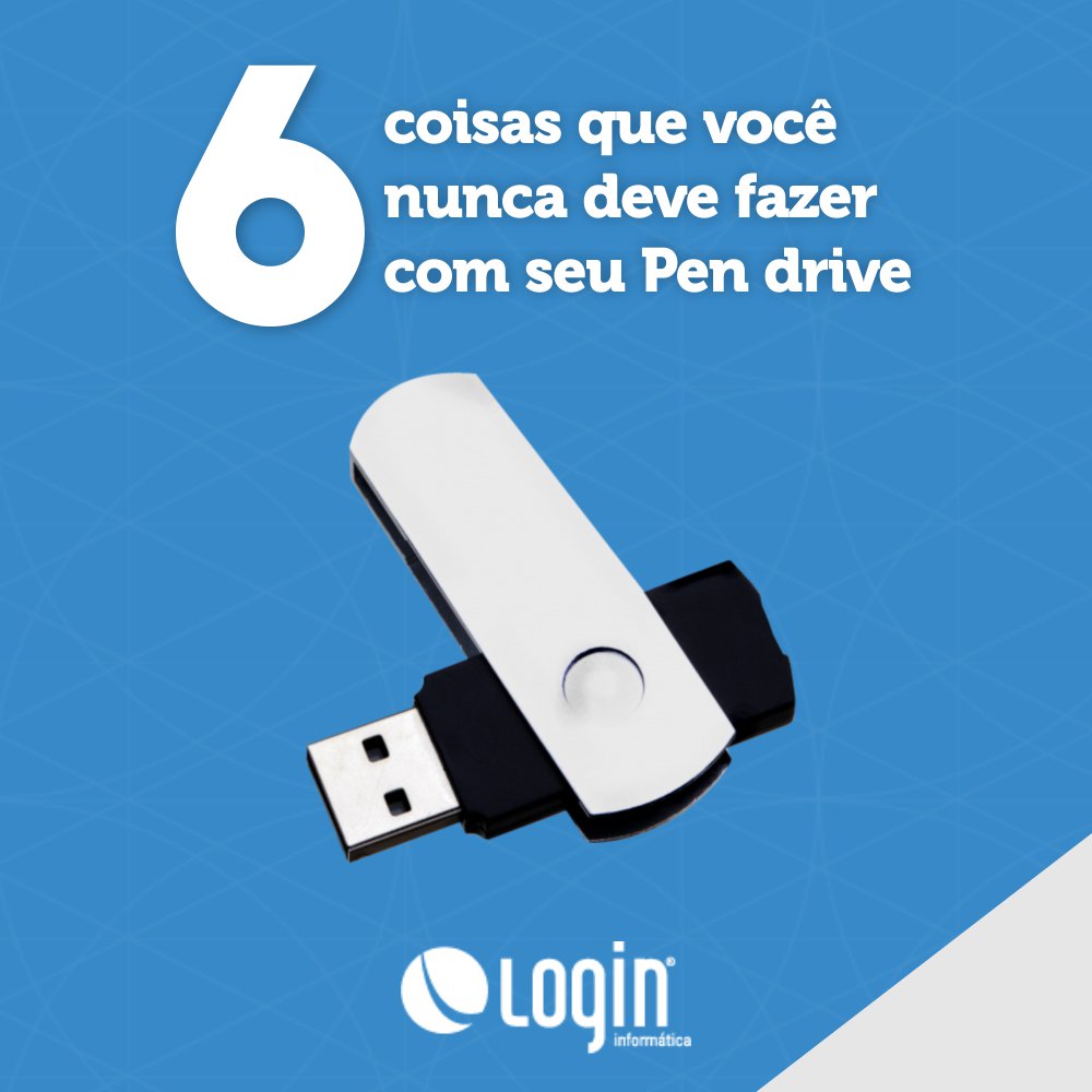 canallogin's tweet photo. [BLOG] Seis coisas que você nunca deve fazer com seu Pen drive.

Preparamos um artigo com atitudes que nunca devem ser tomadas para que não haja problemas com essa tecnologia. Confere acessando o nosso BLOG ▶ https://t.co/CHhHS0oEdN https://t.co/zQkmI4AJdh