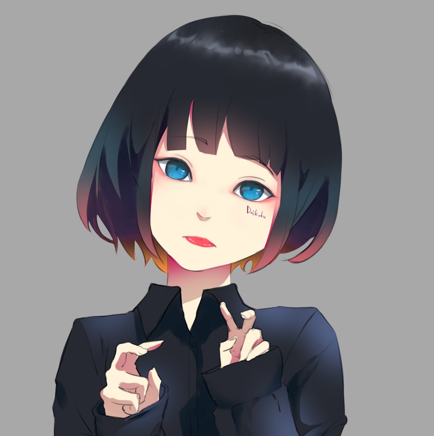 Twitter 上的 だいこく 個人向けイラストレーター フリーアイコン配布 自由に使ってください 使用報告不要 自作発言だけ禁止です よければ拡散してくだい フリーアイコン メンヘラ 病みかわいい イラスト好きな人と繋がりたい T Co