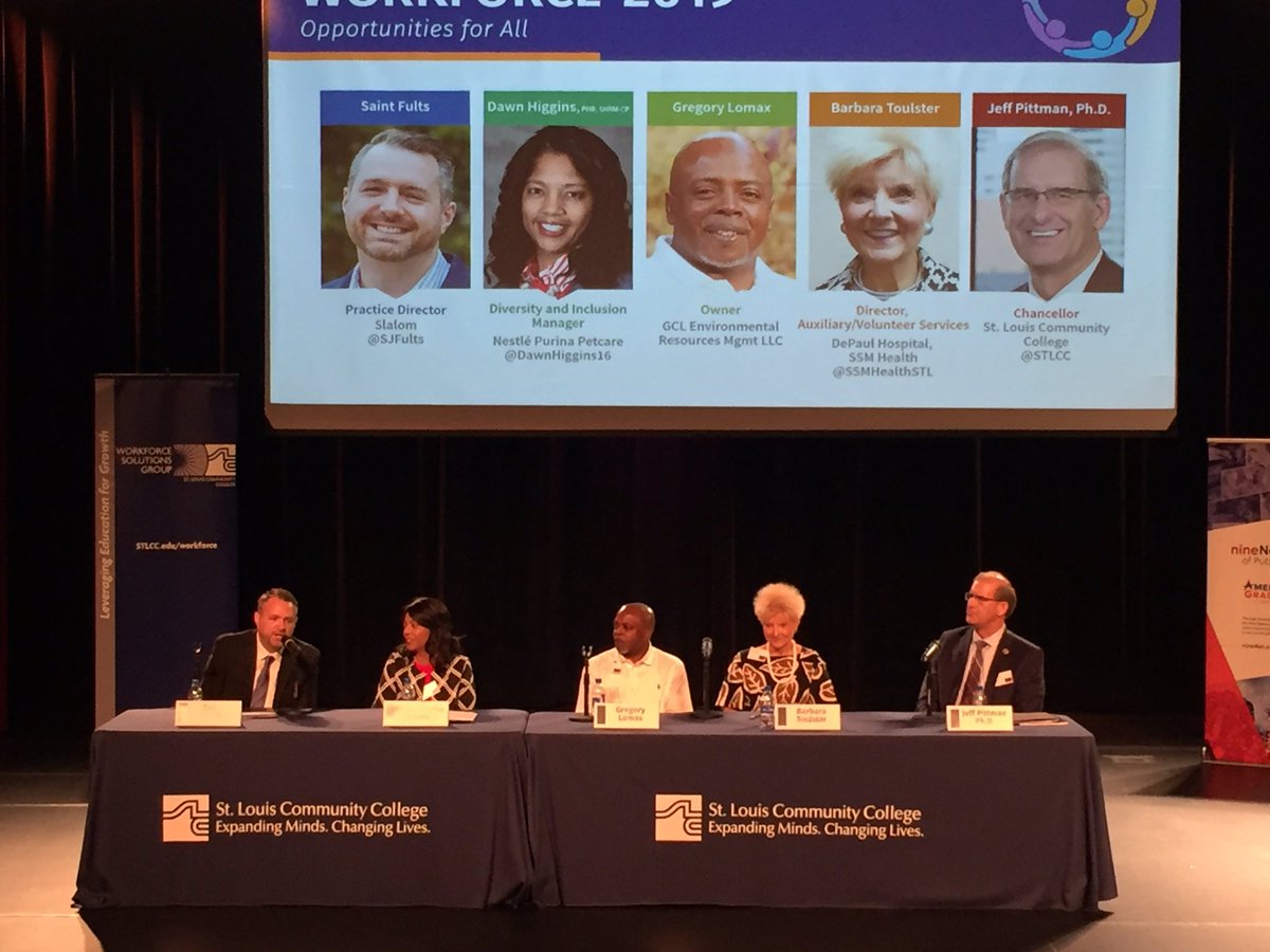 STLCCworkforce's tweet photo. Regarding hiring justice-involved individuals, @SJFults says to look at the specific individuals &amp; the nature of their felony, determine your organization’s tolerance (esp. related to property crimes) &amp; understand the real landscape of how the legal system works. #STLworkforce https://t.co/AV7E51E7KF