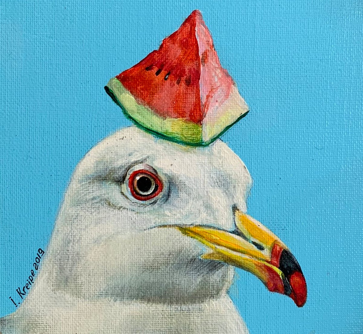kaigallerynyc's tweet photo. KAI Gallery, Southampton is excited to introduce the playfully enticing work of Irina Kreipe! 
#KAIGallery #KAIGallerynyc #KAIGallerySouthampton #Artgallery #Paintings #Birds #Birdpaintings #Contemporaryart #GalleryinSouthampton #Playful #Colorful #Art #IrinaKreipe https://t.co/bDfP3lcRPV