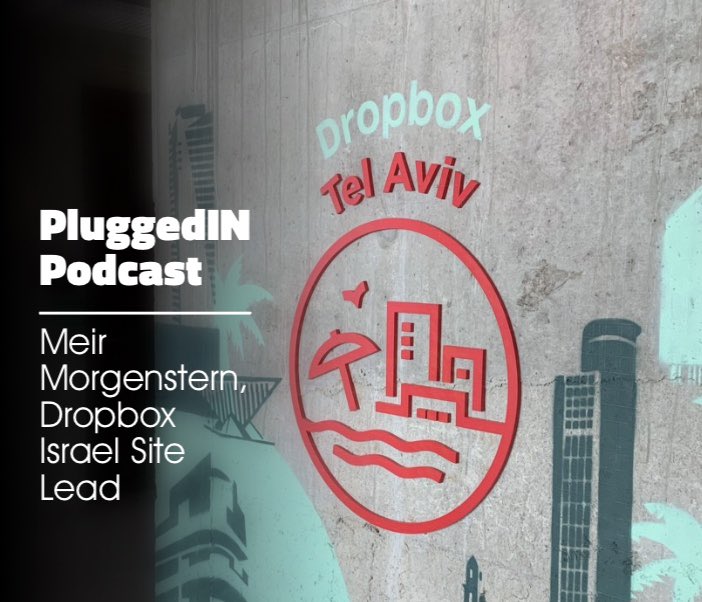 Latest episode PluggedIn Podcast is here. I sit w/ Meir Morgenstern, <a href="/Dropbox/">Dropbox</a> Israel Site Lead to discuss his career, founding <a href="/cloudoninc/">CloudOn, Inc</a> (acquired by Dropbox), the early pivot, company culture, Dropbox acquisition &amp; more bit.ly/33g1QCU
#entrepreneurship #csuitenetwork