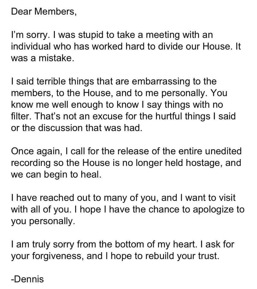 AmyHedtke's tweet image. I've made stupid mistakes too! We MUST acknowledge the #StrongStatement  #Apology #Missteps  #Humility #Remorse of Dear Leader &amp;amp; #MoveForward. 
#healing #UNITY #rebuild #TRUST #Sincerity
PS: @RepDennisBonnen- pls fwd my new Press Credentials to 106 Vanderbilt, Waxahachie #TXlege