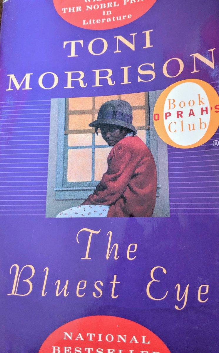 "The Bluest Eye" broke my heart wide open the way a great piece of art should. May she be at  peace and rest in the purest place of love.