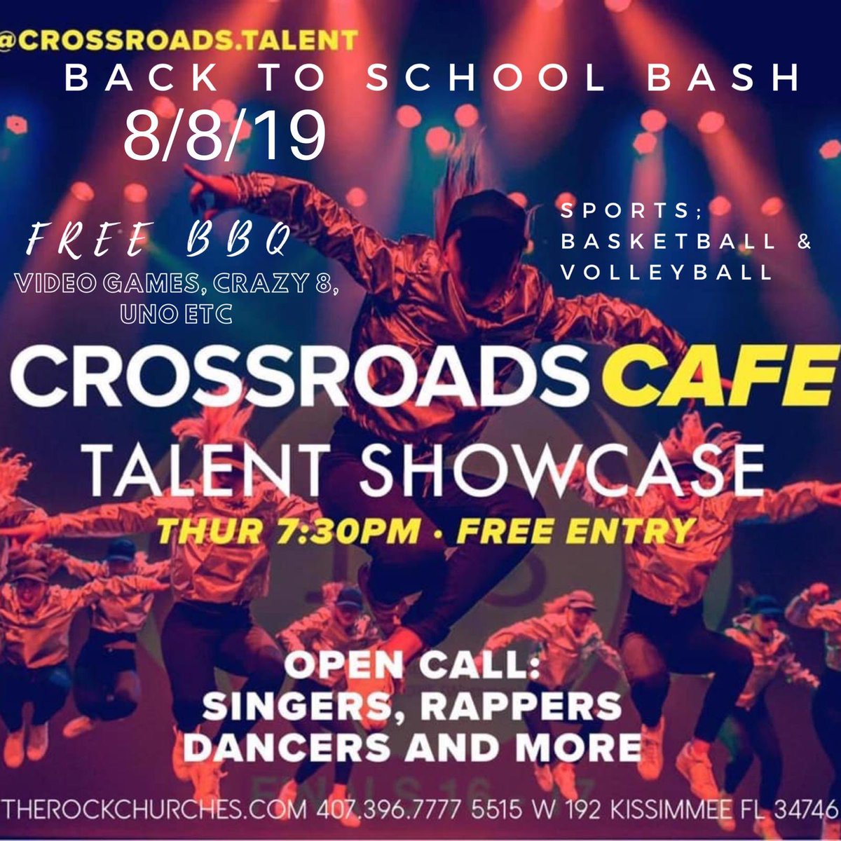 TOMORROW, TOMORROW ‼️
Show off what makes you, you. 
#talent #dance #music #showcase #videogames #poetry #floridawriters