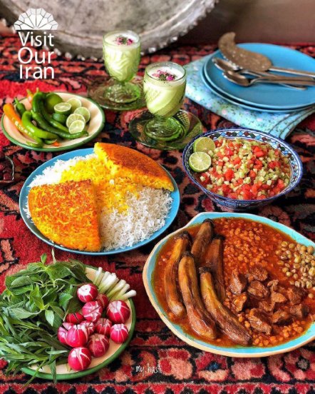 VisitOurIran's tweet photo. There is also another Persian khoresh called #gheymeh #bademjan which is made with smaller pieces of meat called “gheymeh,” #eggplants, and yellow split peas.
#travel_iran #visitouriran #Persian_culture #iran #unesco #frenchfood #england #italy_cuisine #germany_food #chinesefood https://t.co/rqSN1ixNyO