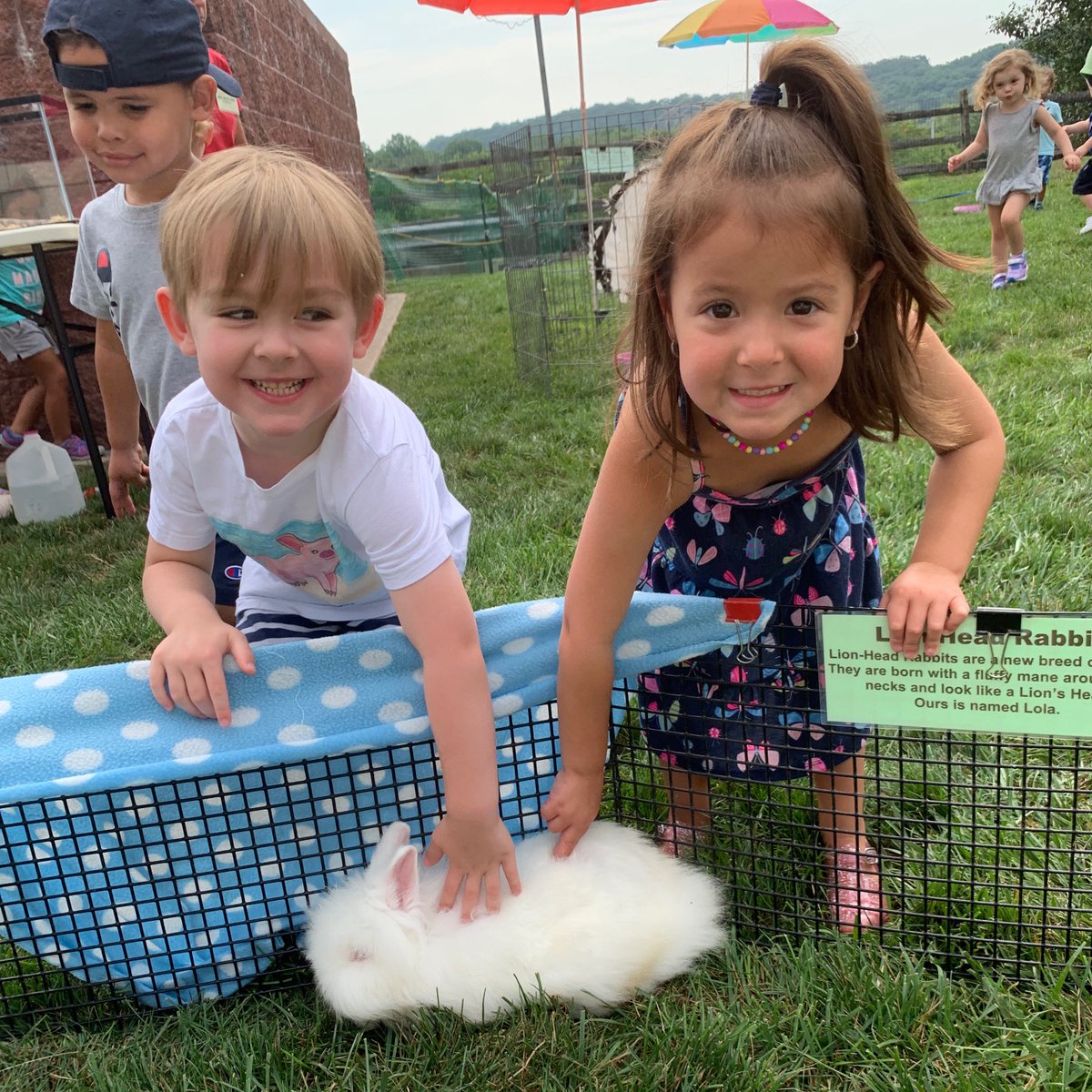 TLEdoylestown's tweet photo. We are pretty sure the petting zoo was a huge hit! Thank you What Knott Farm’s! #tledoylestown #learnplaygrow #doylestown #thelearningexperience #camptle https://t.co/LS0kmPJw59