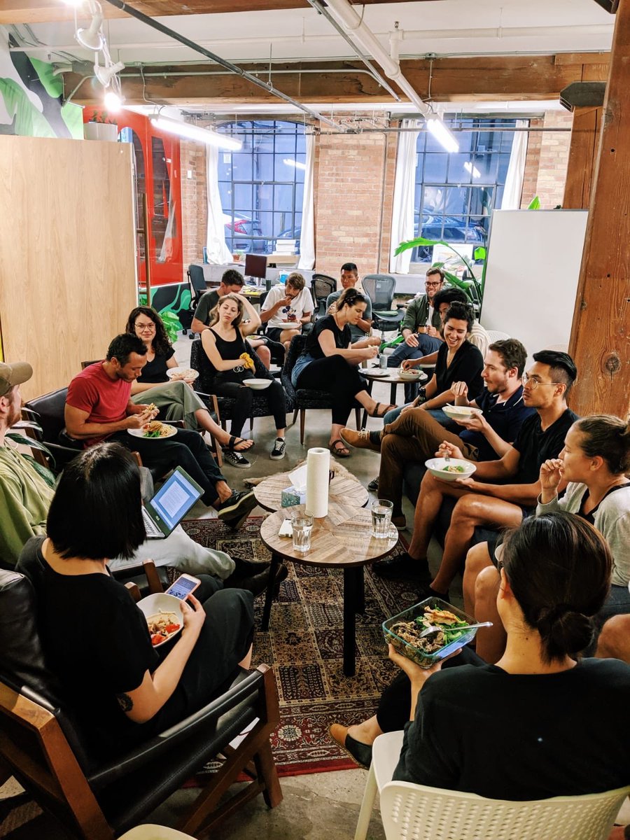 bygoodgorilla's tweet photo. Try our space for $10/day! Our monthly Drop-in comes with a lunch. Sept 3rd, 9am-5pm, tickets on Facebook events page (only 5 spots available) 🍇🥙🥪
Drawing by @hughdraws
Photo by @sarah.kohler https://t.co/CkE9ugeuV3