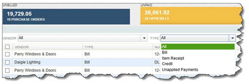 AlphaAccounting's tweet photo. If your business pays a lot of bills, you need an efficient system for staying current with them. QuickBooks’ Bill Tracker provides that.  https://t.co/Z9czohD8FK #quickbookstips https://t.co/AE5vNXjA6d