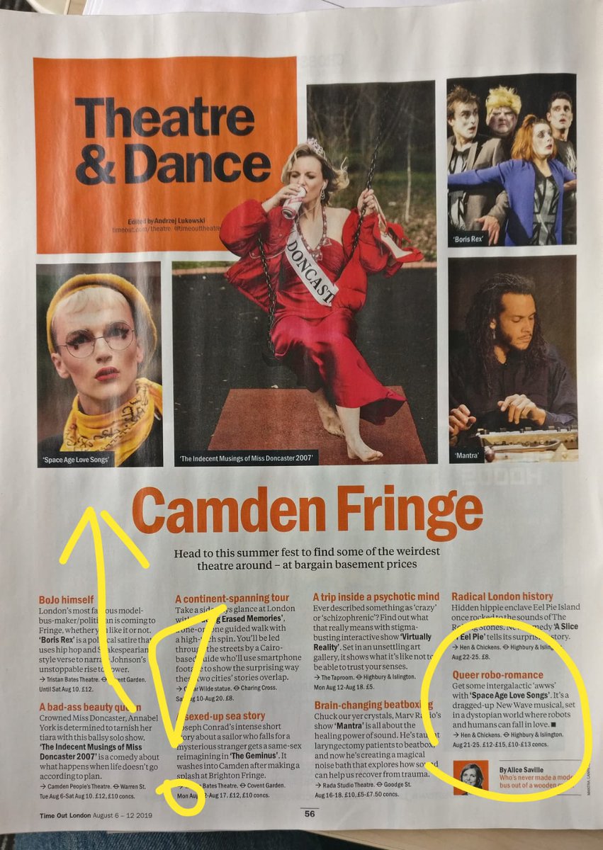 I know <a href="/SpaceAgeLoveSng/">SpaceAgeLoveSongs</a> is awesome ... But will it be a success? Time Out thinks so!