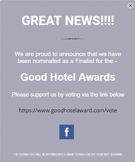 ParamountLytham's tweet image. We would be most grateful for your crucial vote in the Serviced Apartments category of the Good Hotel Awards!
                  goodhotelaward.com/vote