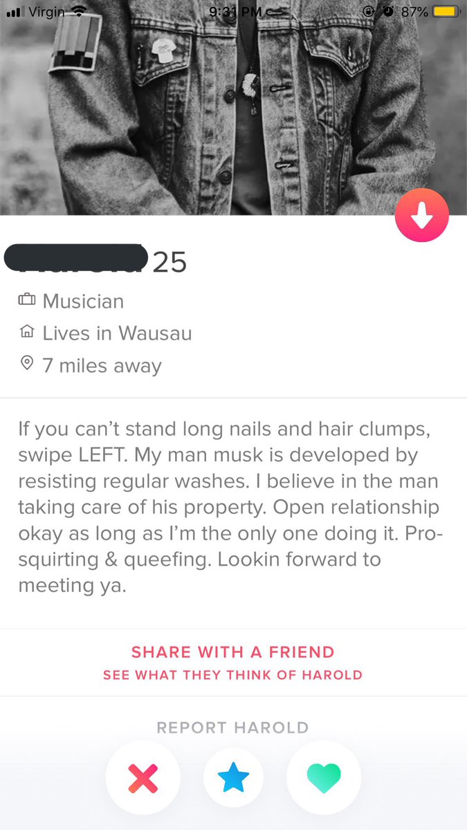 sup_sky's tweet photo. happy #tinderbiotuesday !!! been on this god forsaken app for years and this is by far the worst one my eyes had the misfortune of reading https://t.co/fDy8wjoP9h