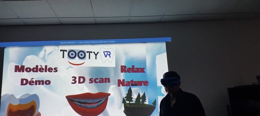TootyVr's tweet photo. #TootyVR présenté à L'UFR d'Odontologie de #Montpellier https://t.co/CfRlNNwKTK