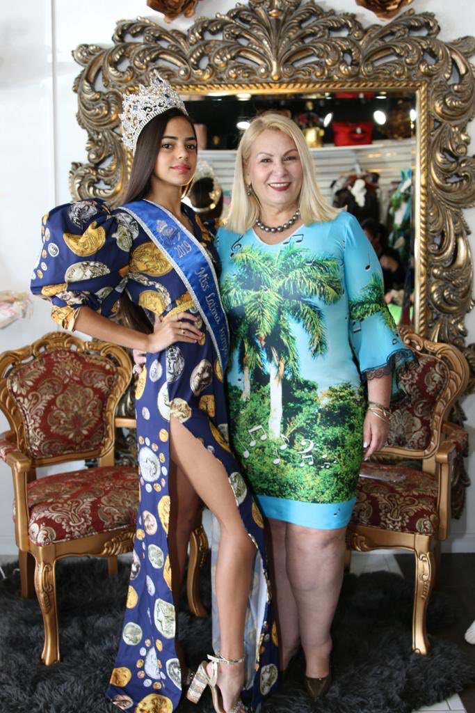 NorysDesign's tweet photo. Our designer and owner @odalysmarino with Miss Latina Tampa 2019. #misslatina #latina #norysdesignboutique #odalysmarino #tampaboutique #cubandesigner #gowns #beautyqueen #pageant https://t.co/xNfz9p2cx2
